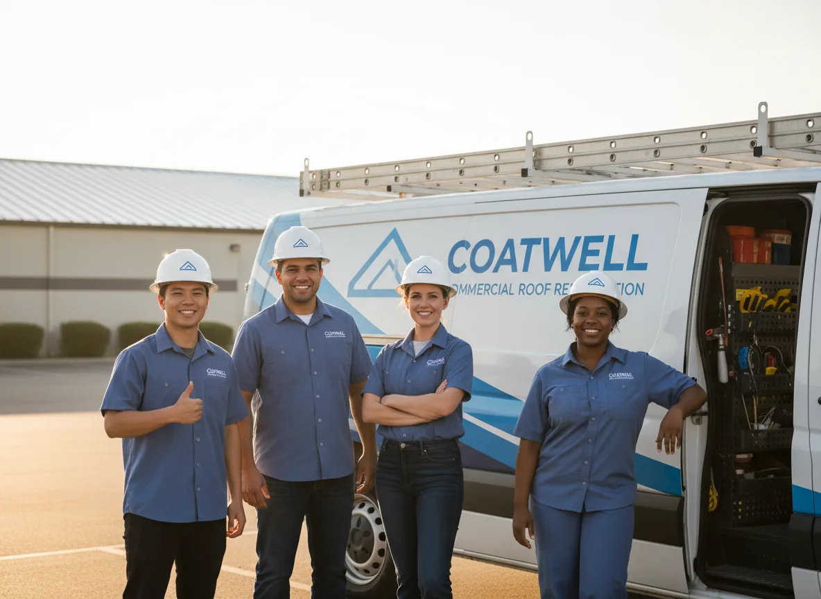 Commercial roof coating company in Monroe, WI